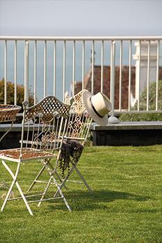 hotel avec jardin honfleur deauville trouville villerville