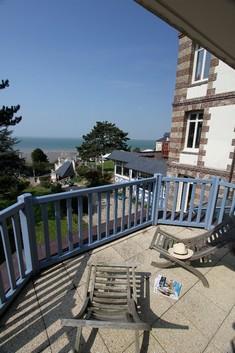 villerville plage jardin