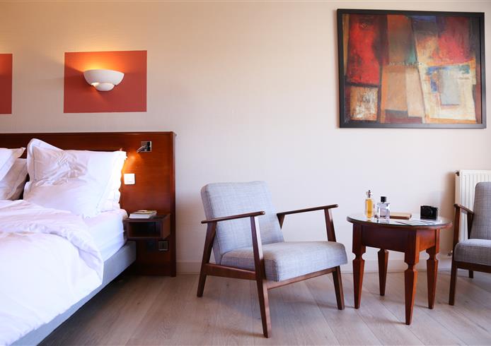 Chambre spacieuse vue mer - Bellevue Hotel