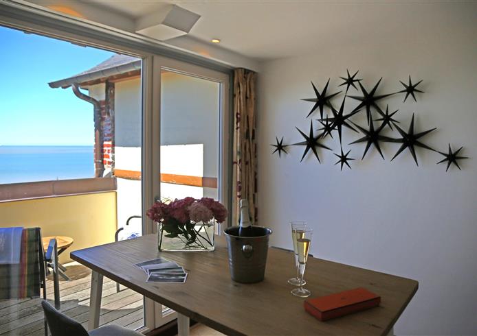 Chambre supérieure vue mer, Côte fleurie - Bellevue Hotel