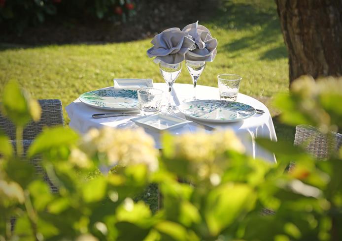 jardin de l'Hôtel Le Bellevue, Villerville - Bellevue Hotel