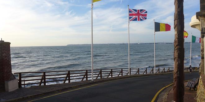 Plage de Villerville, Normandie - Bellevue Hotel