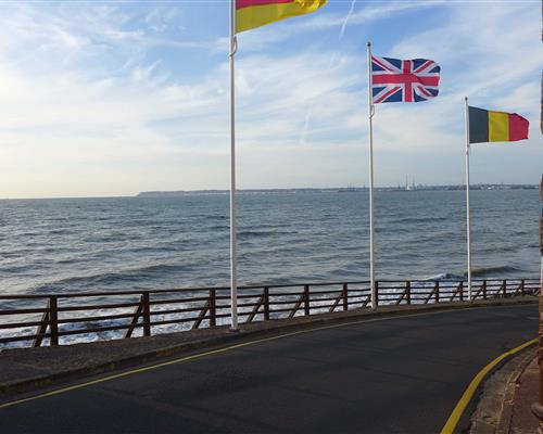 Plage de Villerville, Normandie - Bellevue Hotel