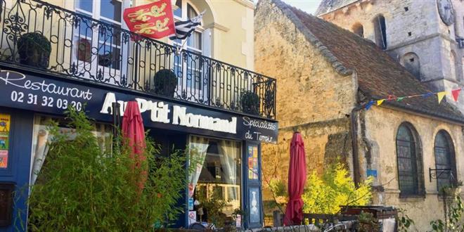Restaurant Au p'tit Normand à Cambremer - Bellevue Hotel