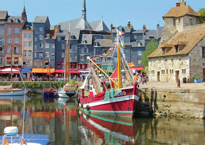 Vieux port de Honfleur, Séjour en Normandie - Bellevue Hotel