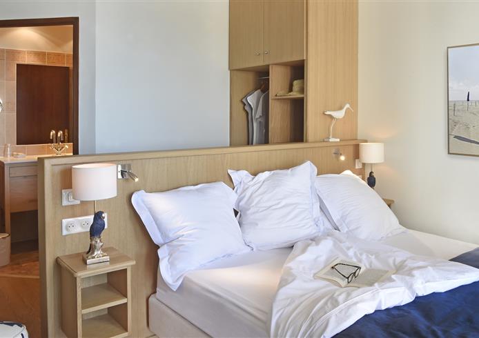 Chambre vue mer à Villerville, Pays d'Auge - Bellevue Hotel