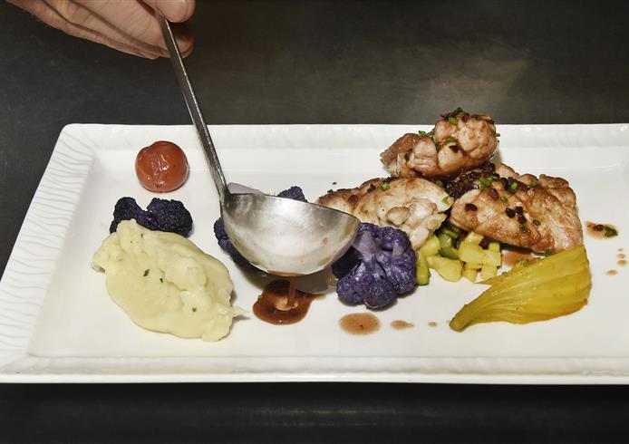 menu gourmand  - Bellevue Hotel
