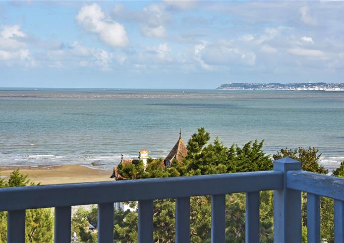 Balcon vue mer depuis notre chambre  - Bellevue Hotel