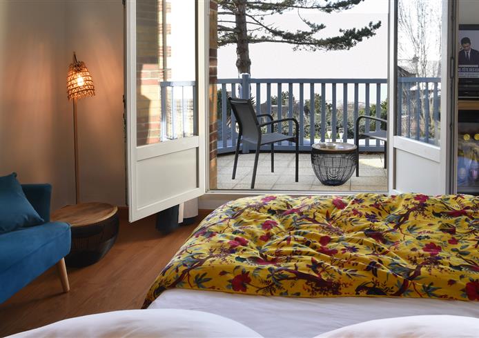 Chambre spacieuse vue mer - Bellevue Hotel