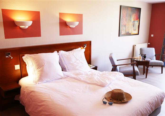 Chambre spacieuse vue mer - Bellevue Hotel