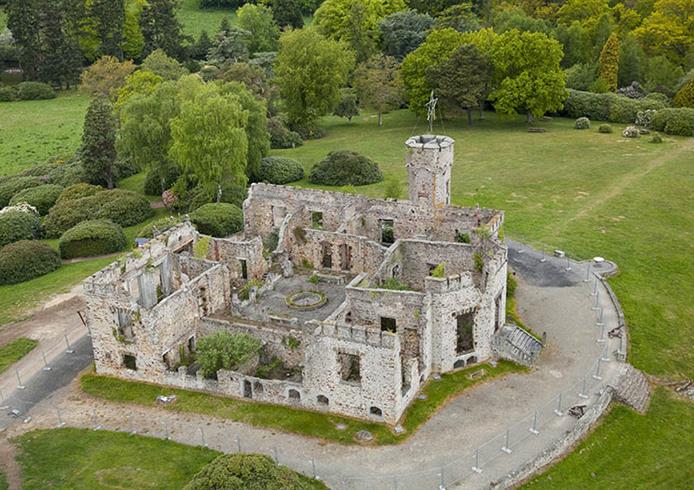 Parc naturel, ruines, vue panoramique  - Bellevue Hotel