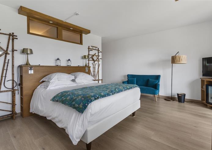 Chambres vue mer à Honfleur, Deauville et Trouville - Bellevue Hotel