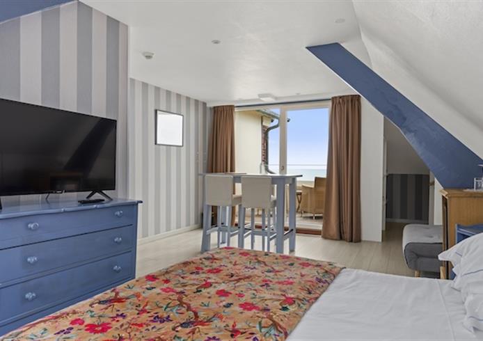 Chambres vue mer à Honfleur, Deauville et Trouville - Bellevue Hotel